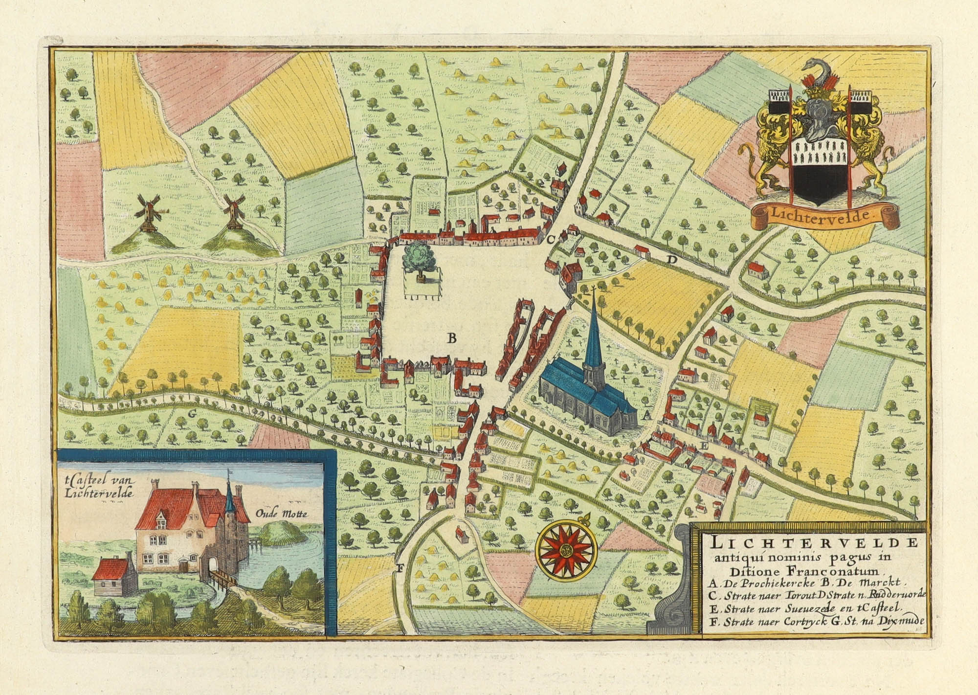 Lichtervelde antiqui nominis pagus in Ditione Franconatum.