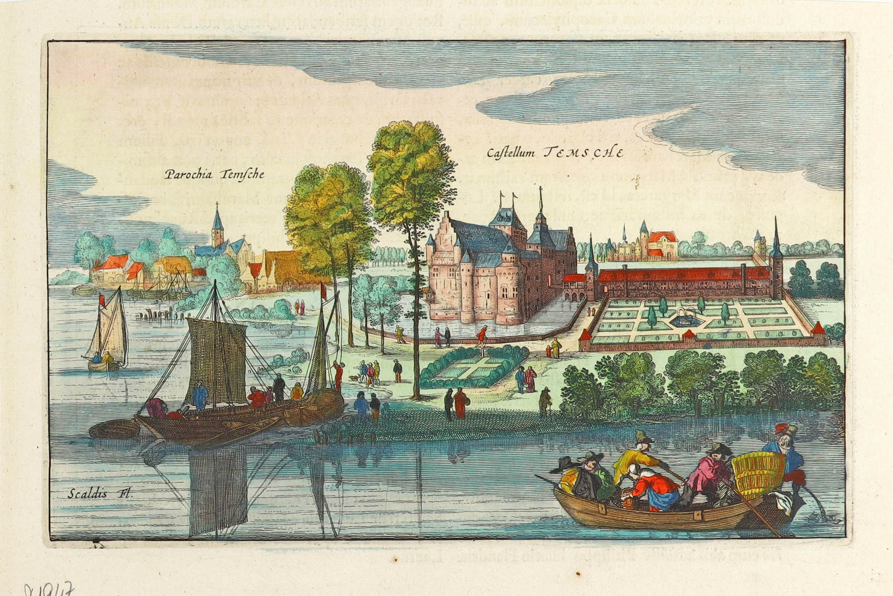 Parochia Temsche - Castellum Temsche.