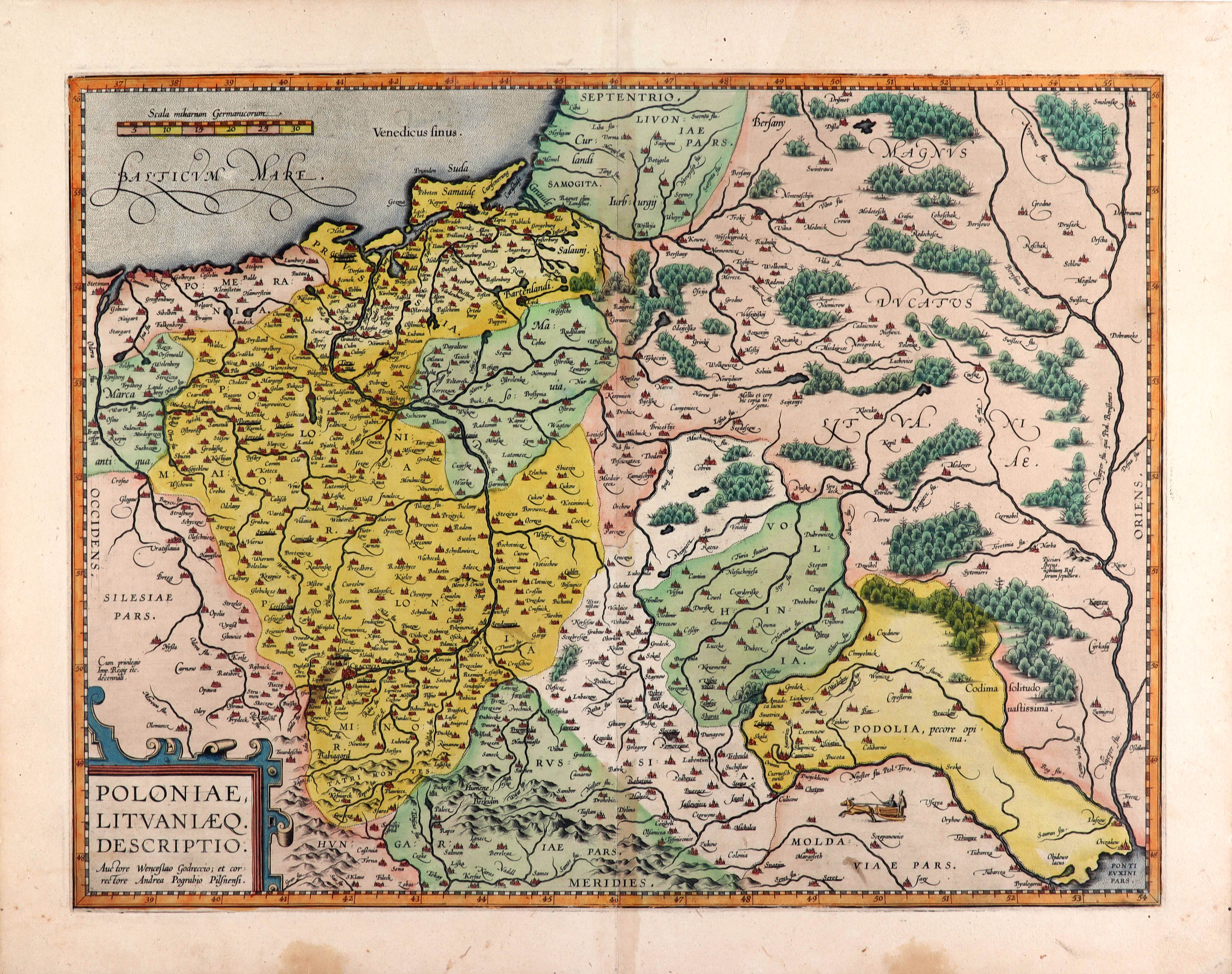 Poloniae, Lituaniaeq. Descriptio.