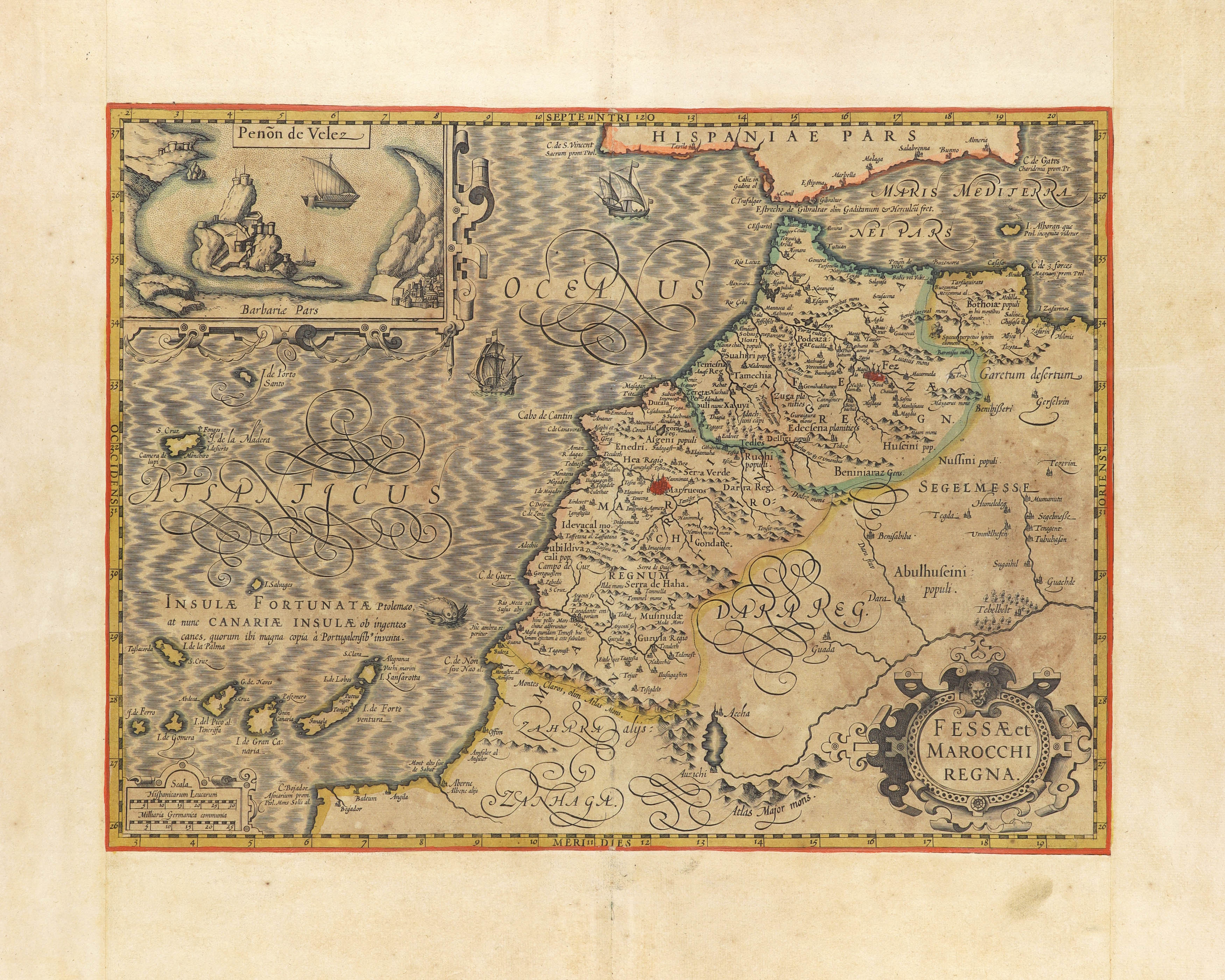 Fessae Et Marocchi Regna.