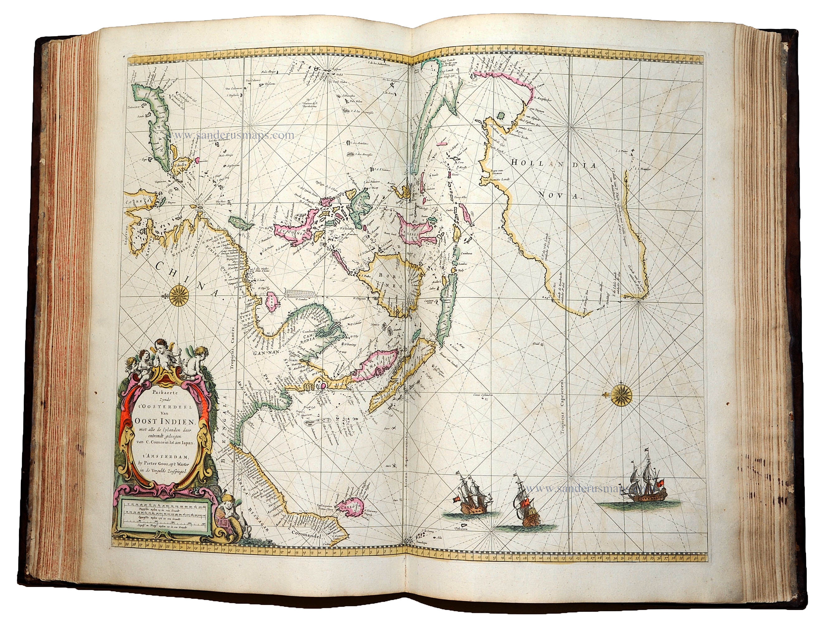 P. Goos. De Zee-Atlas Ofte Water-Wereld,  Amsterdam: Pieter