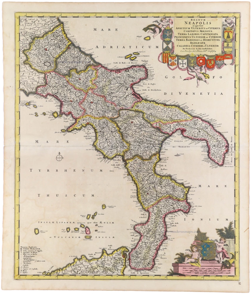 Napoli (Naples Kingdom) by Frederik de Wit.