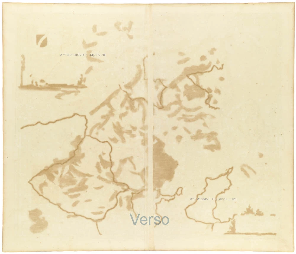 The Duchies of Bremen and Verden, including Oldenburg and Hamburg on the River Elbe, by Frederick De Wit.