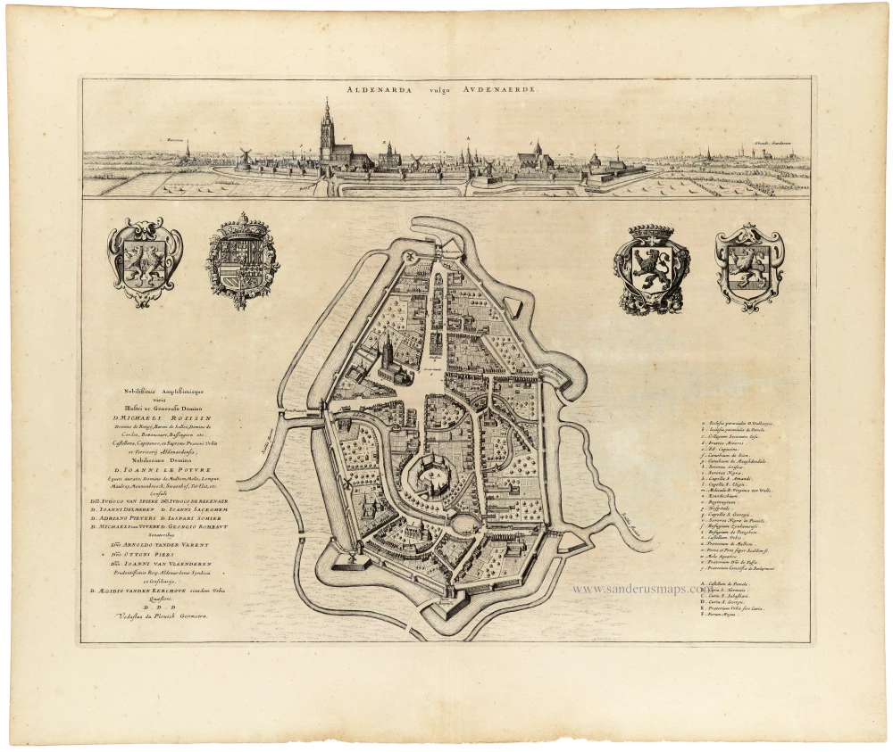 Oudenaarde by A. Sanderus