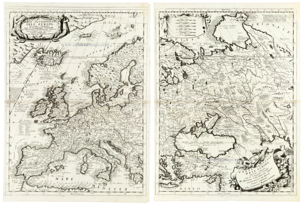 Europe, by V.M. Coronelli.