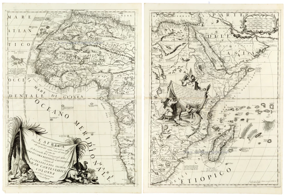 Africa by Coronelli V.M.