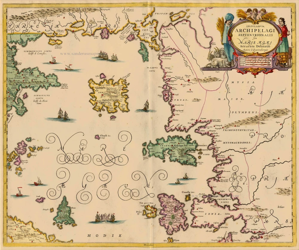 Insularum Archipelagi septentrionalis, seu Maris Aegaej.