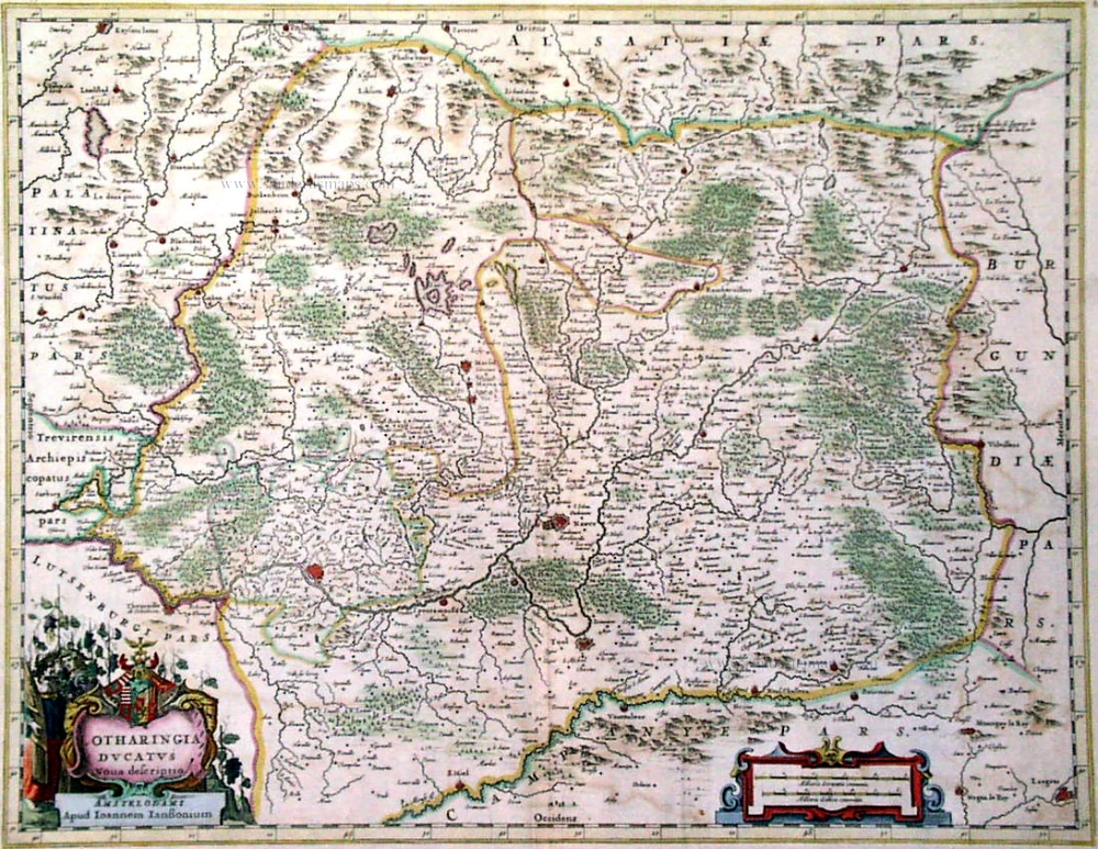LorrainebyJohannes Janssonius
