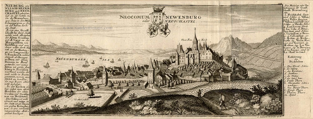 Neocomum - Newenburg oder Neufchastel