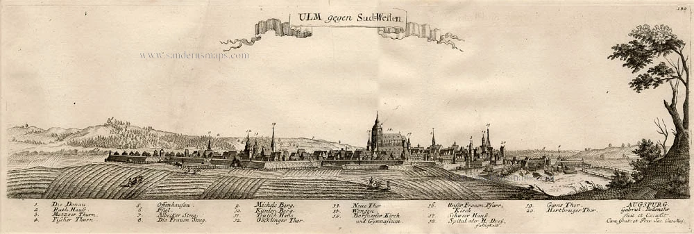 Ulm, by Bodenehr G.