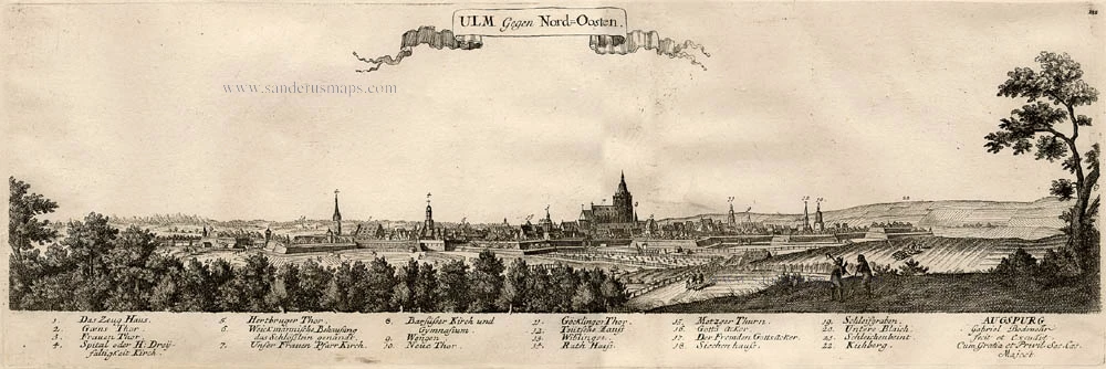 Ulm, by Bodenehr G.