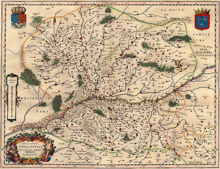 Ducatus Andegavensis - Aniou.
