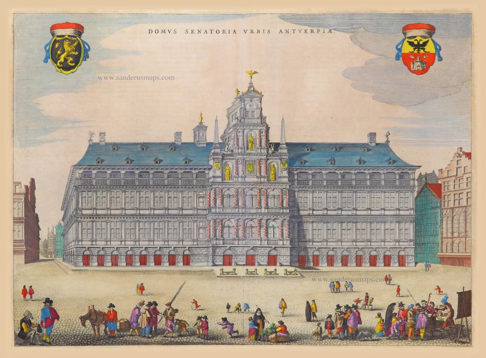 City Hall by Joan Blaeu. (Antwerp)