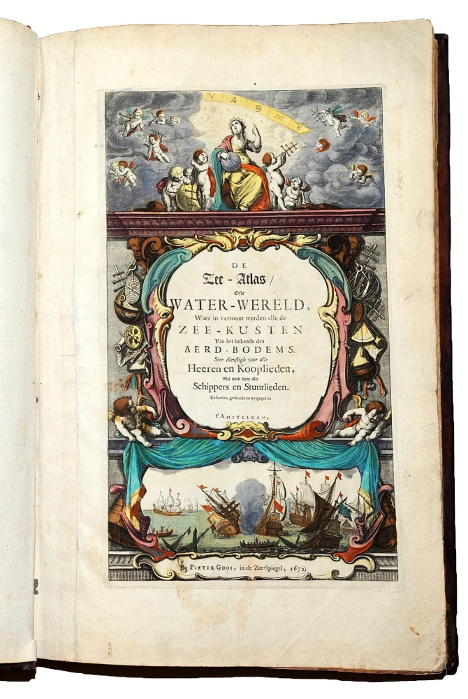 P. Goos. De Zee-Atlas Ofte Water-Wereld,  Amsterdam: Pieter