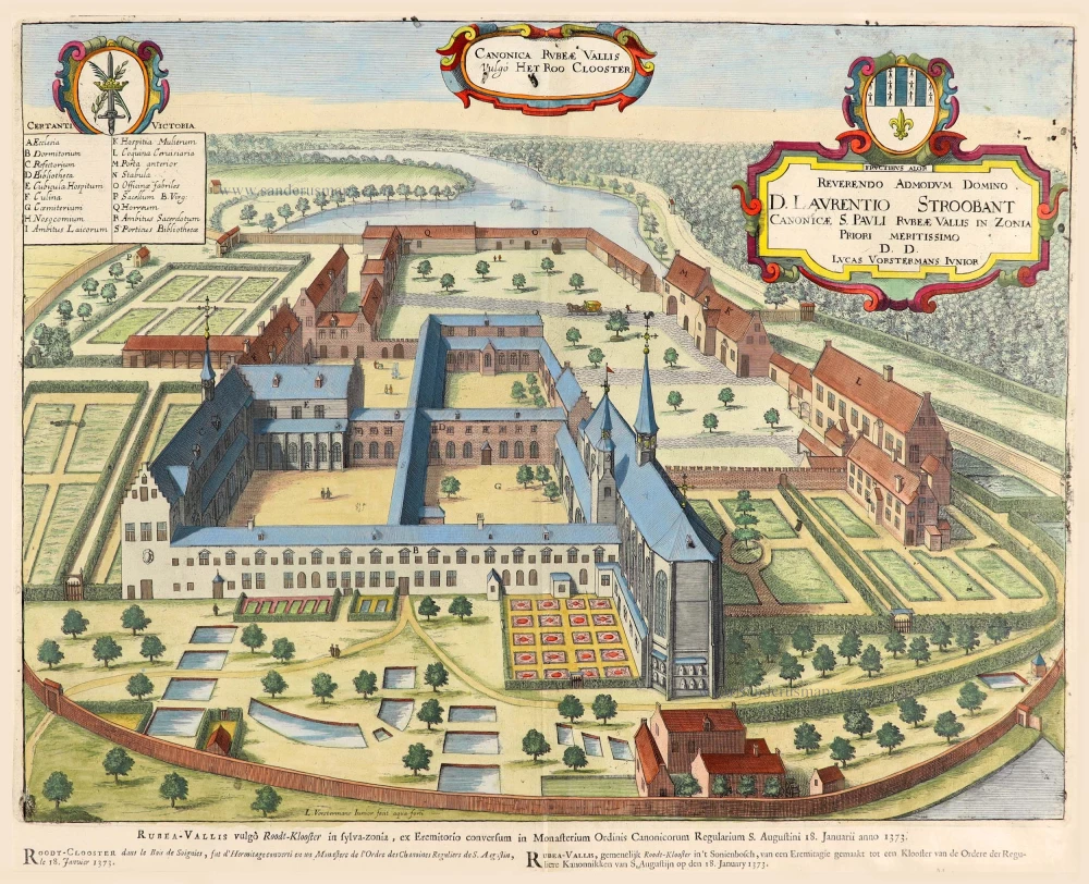 Oudergem - Rood Klooster by Antonius Sanderus.