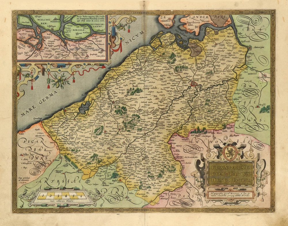Flandriae Comitatus Descriptio.