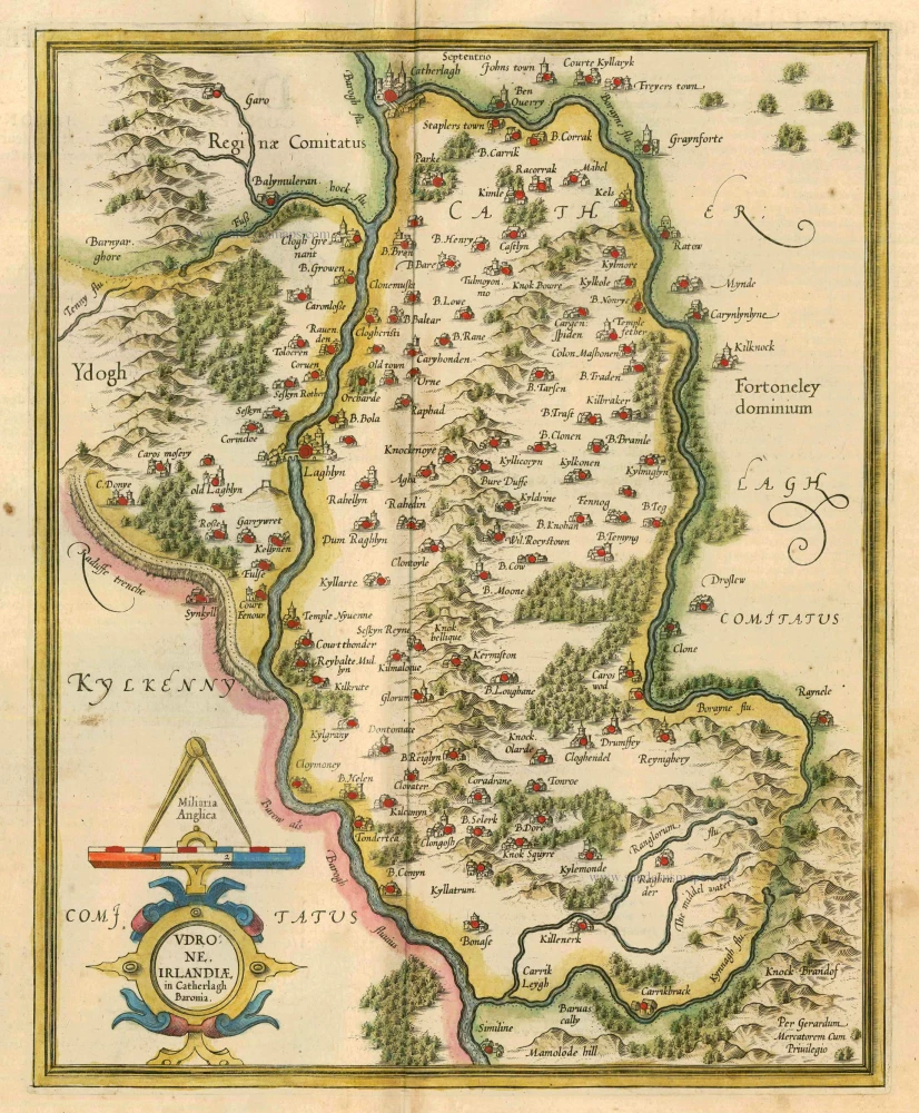 Udrone Irlandiae in Catherlagh Baronia.