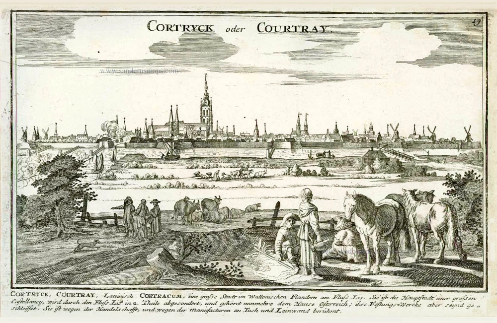 Kortrijk, by Gabriel Bodenehr.