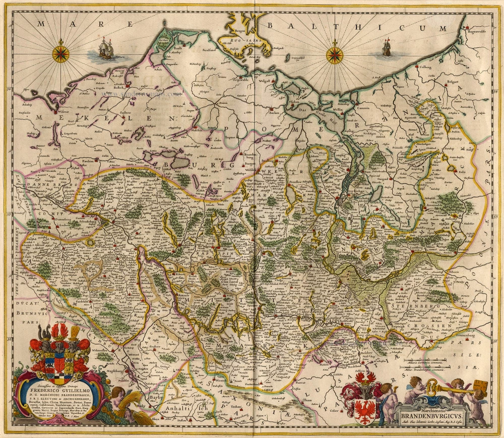 Brandenburg by J. Blaeu