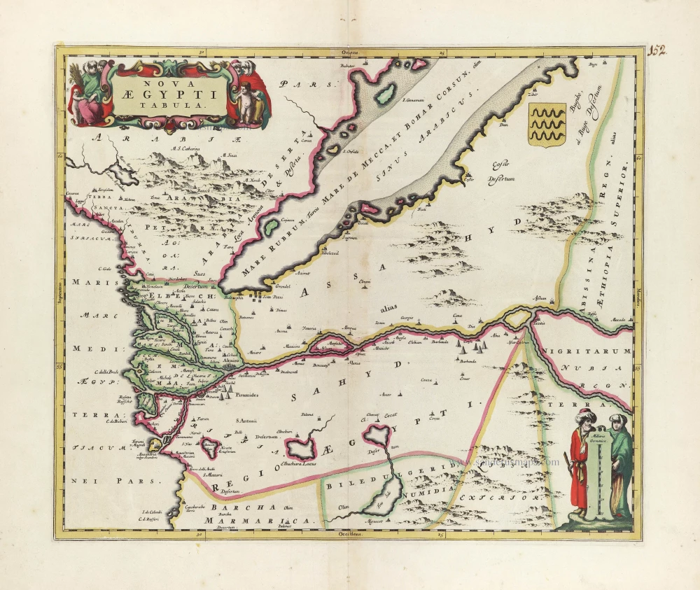 Nova Aegypti Tabula.