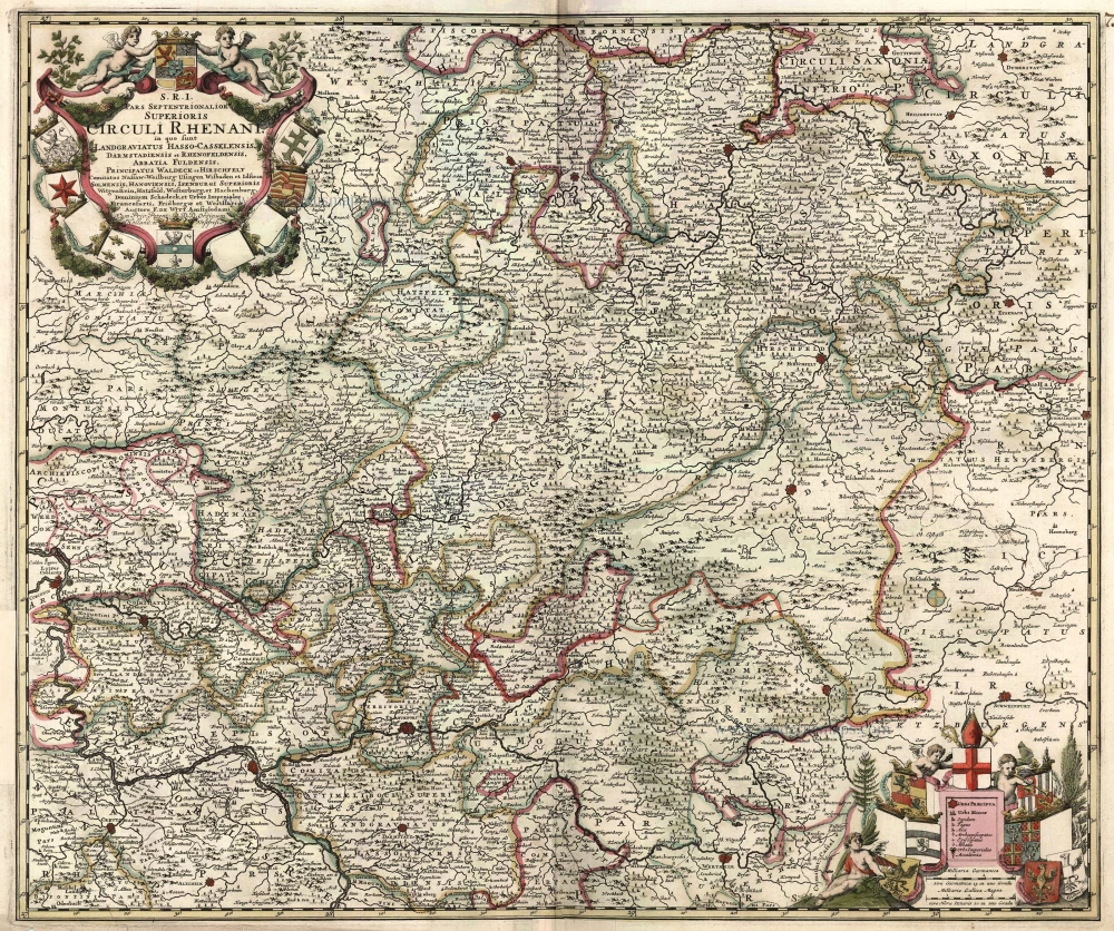 Rheinland-Pfalz, by F. De Wit.