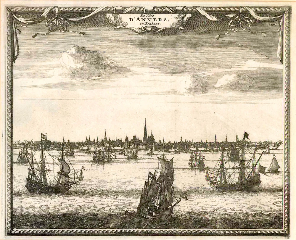 Antwerpen by Pieter van der Aa