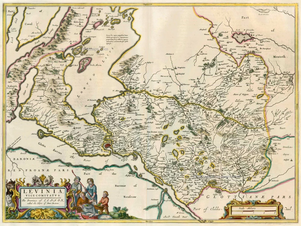 Levinia, vice Comitatus. The Province of Lennox, called the Shyre of Dun-Britton - Auct. Timoth. Pont.
