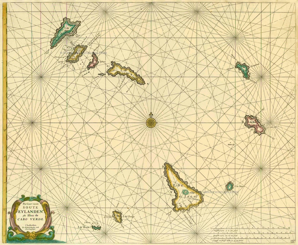 Cape Verde Islands, by Doncker H.