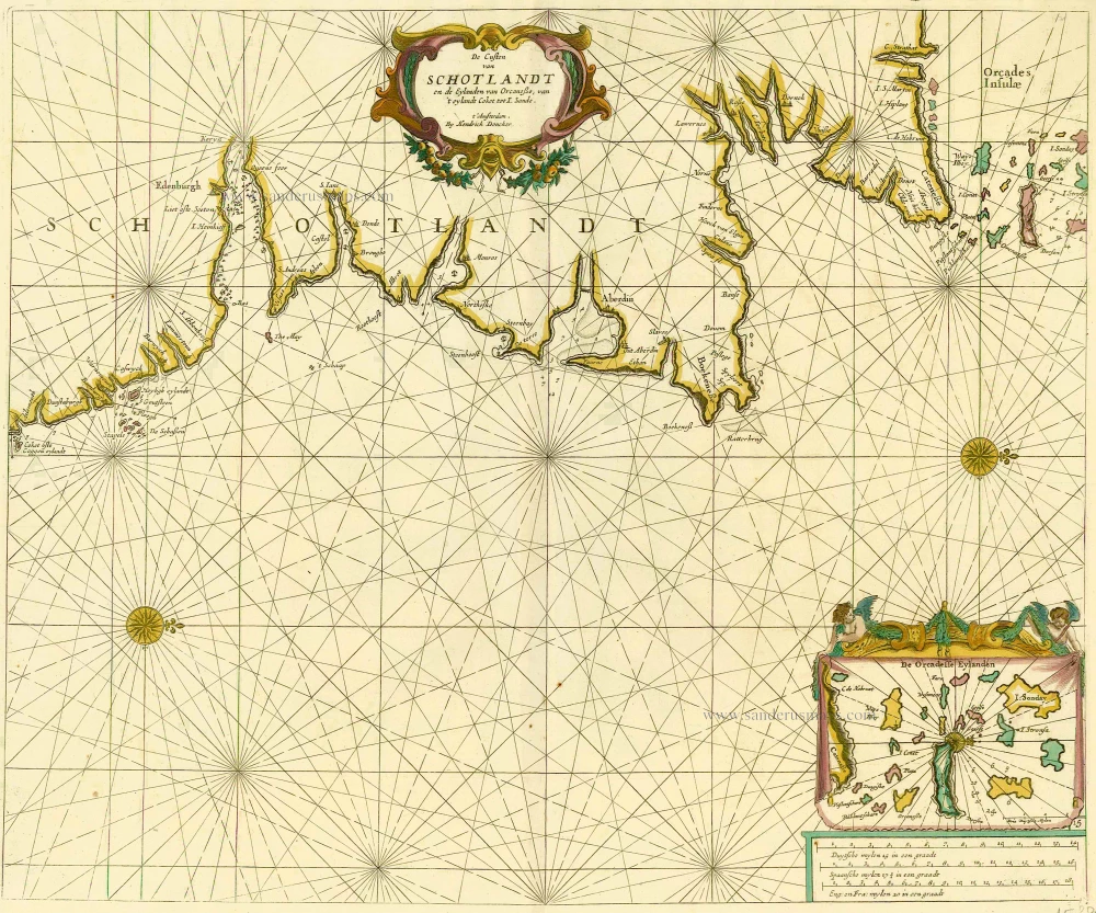 Scotland and Orkney Islands, by Doncker H.
