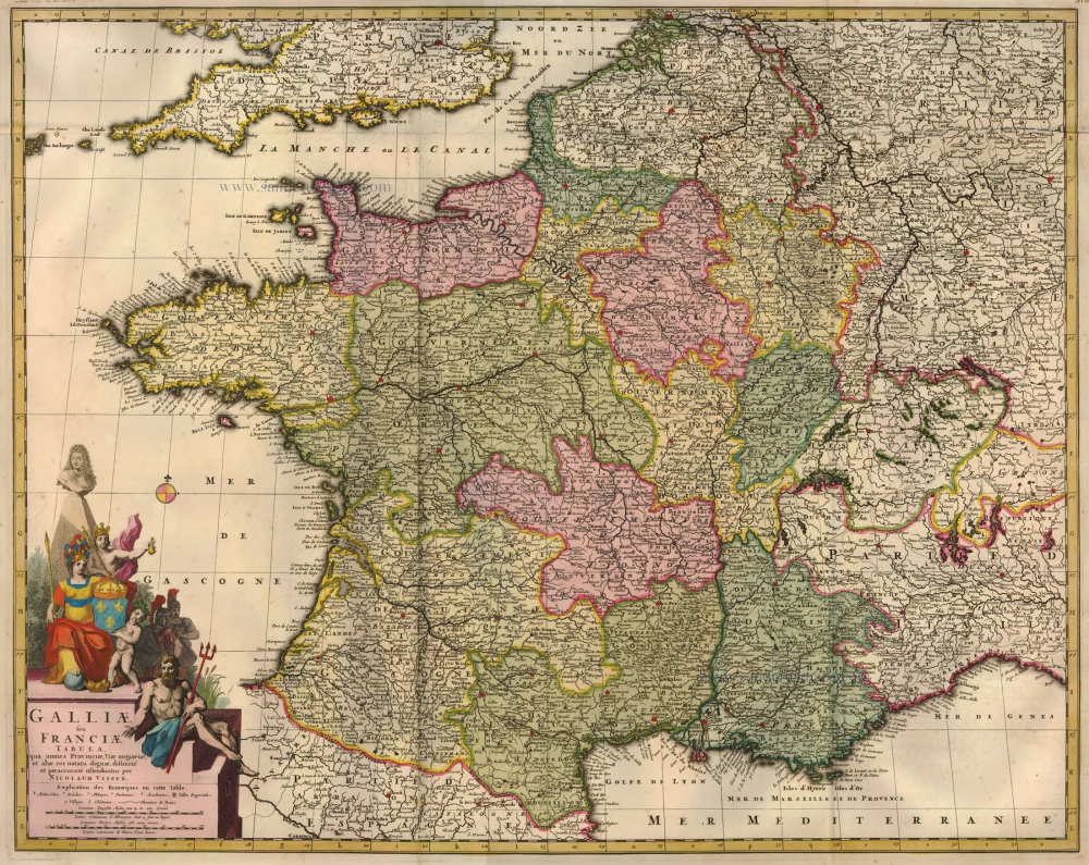 France, by Visscher N. II.