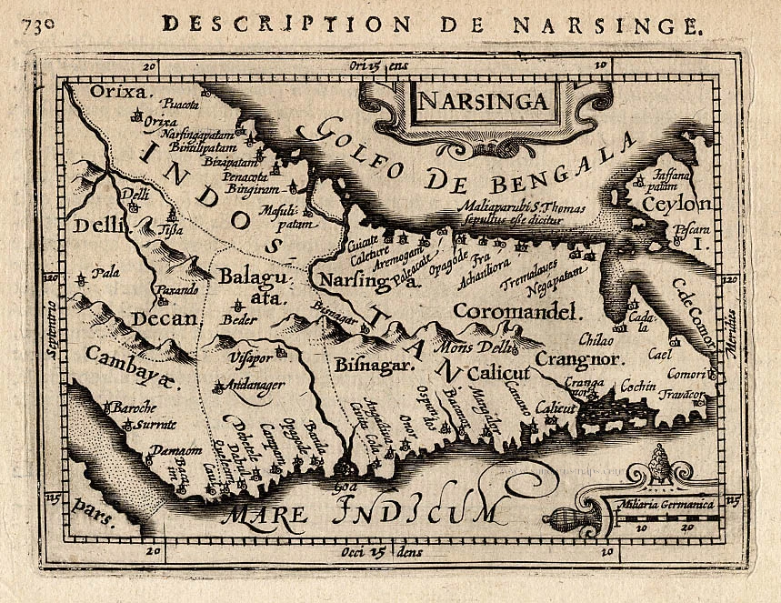 Narsinga, by P. Bertius.