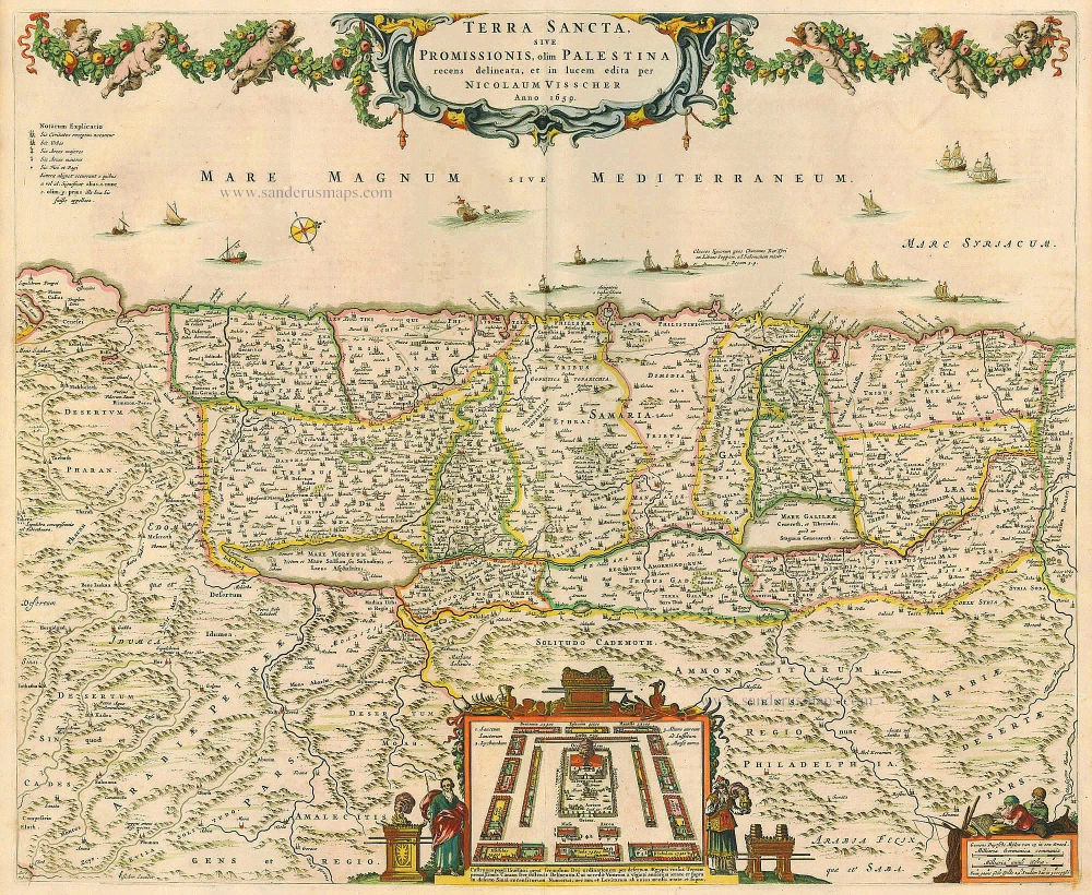 The Holy Land, by Visscher N.