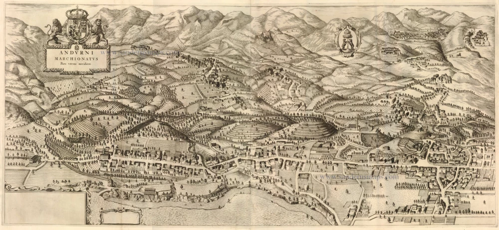 Andorno Micca by Joan Blaeu Heirs.