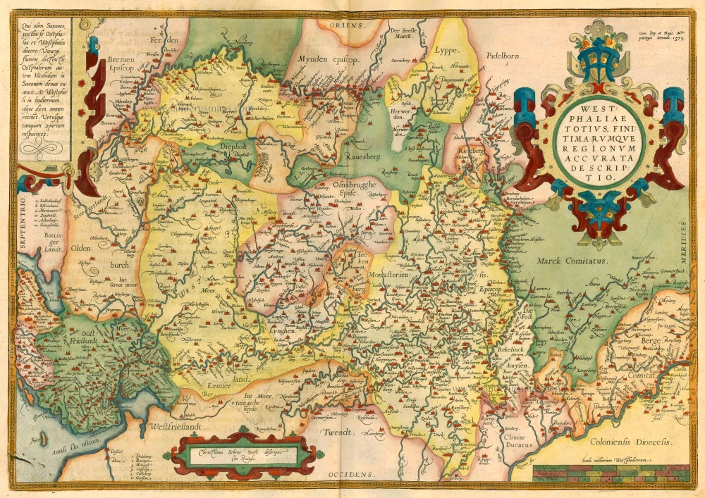 Westfalen by Ortelius A. 