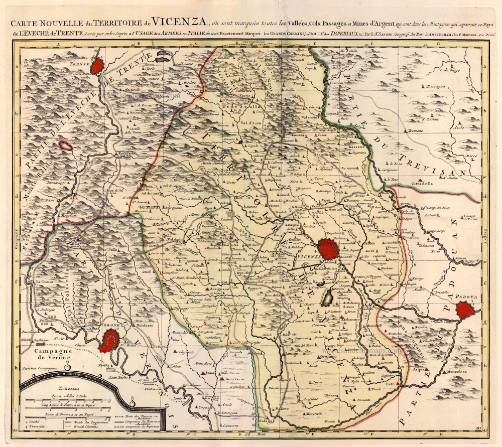 Vicenza, by Covens & Mortier.