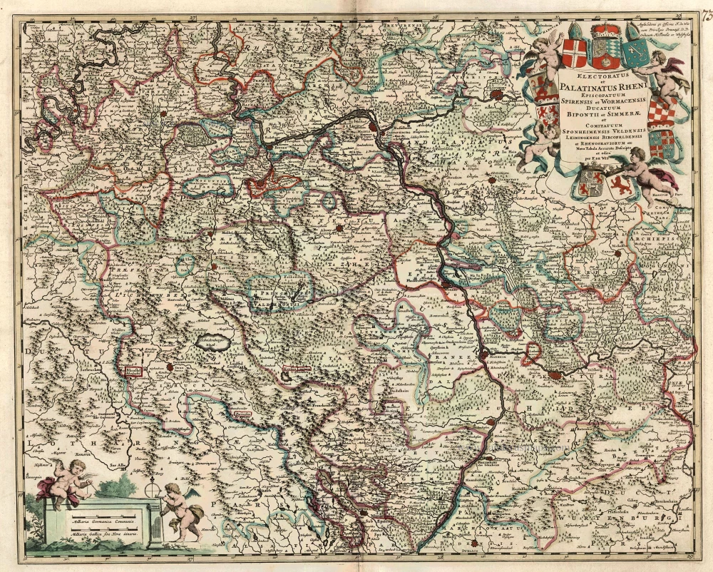 Rheinland-Pfalz by Frederik De Wit.