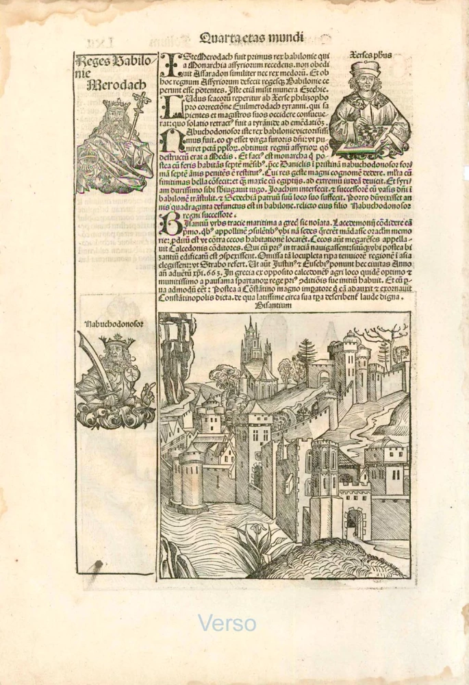 Bologna by Hartmann Schedel.