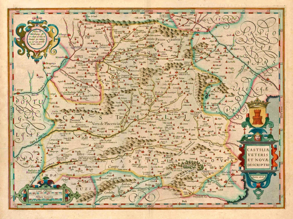 Castiliae Veteris et Novae Descriptio