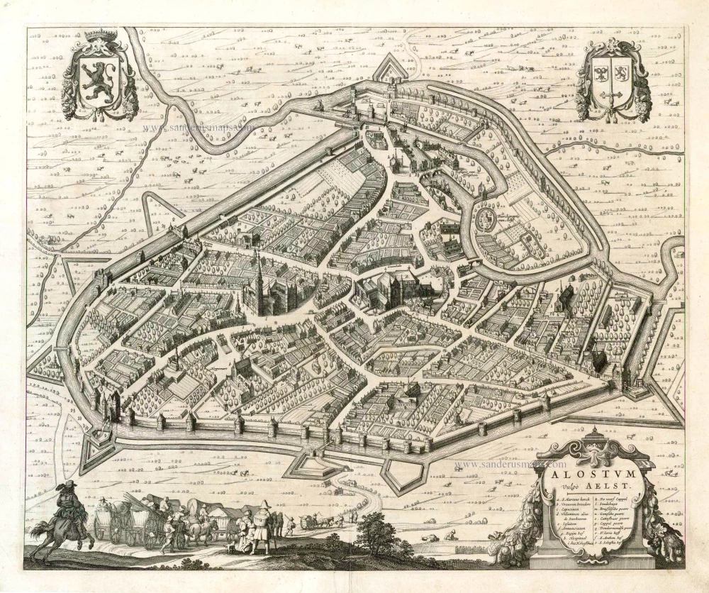 Aalst, by A. Sanderus.