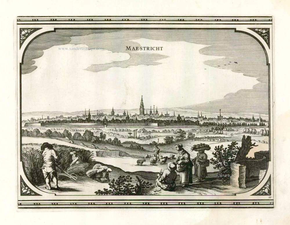 <Strong>Maastricht</Strong>, by Visscher N. - Schut P.H.