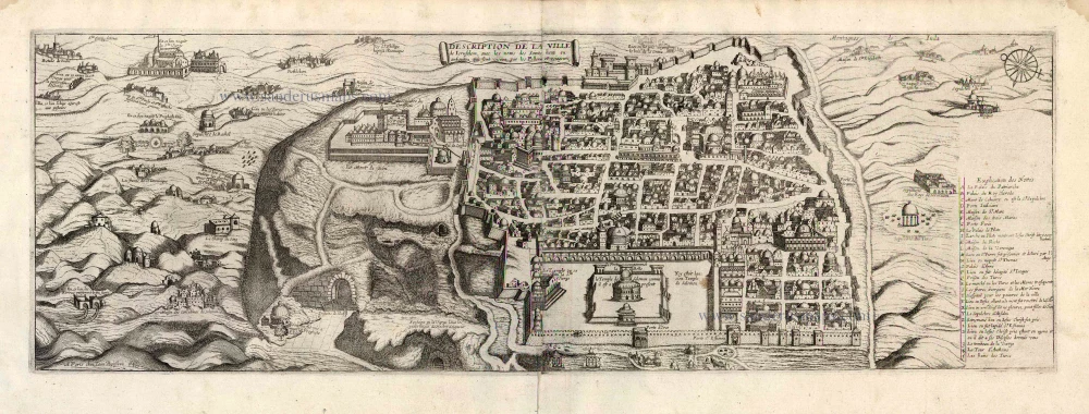 Jerusalem by J. Boisseau.