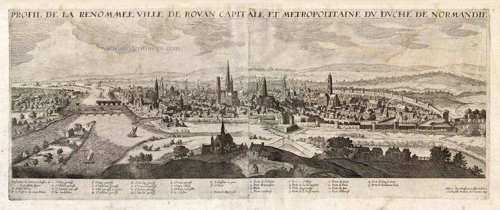 Rouen, by J. Boisseau.
