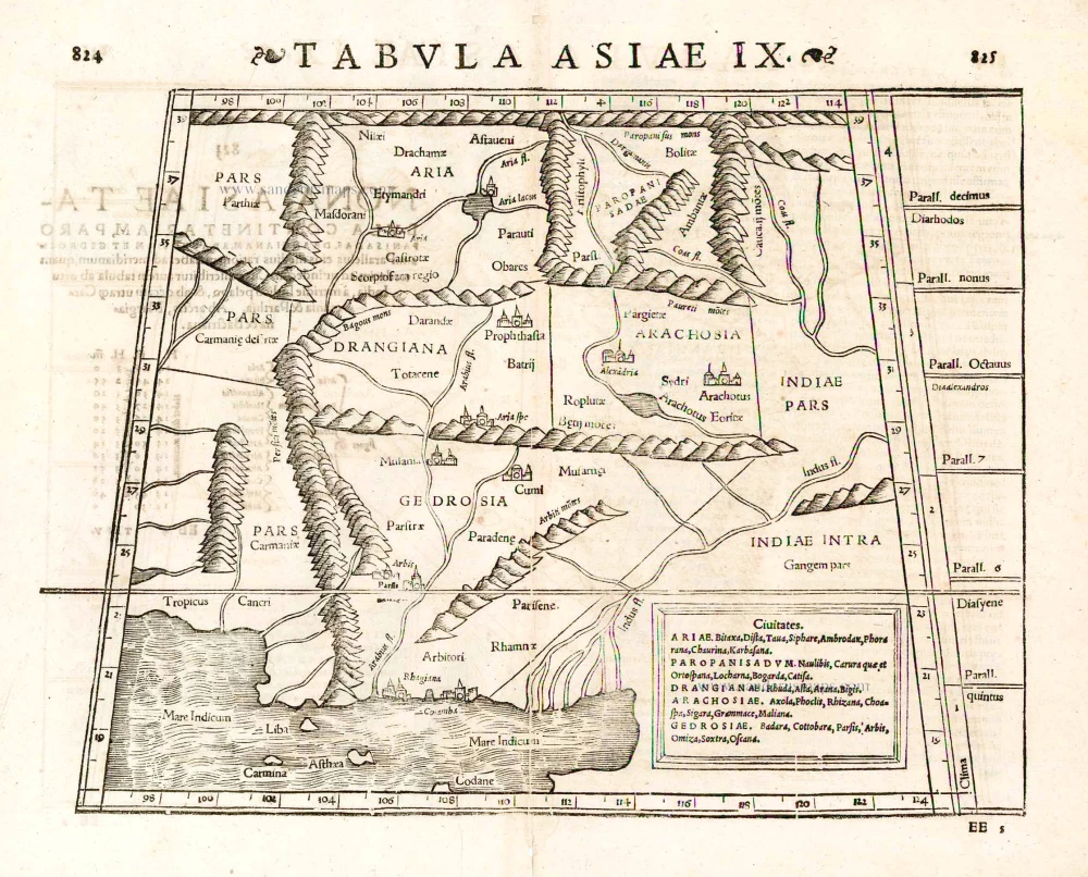 Pakistan, by Sebastian Münster.