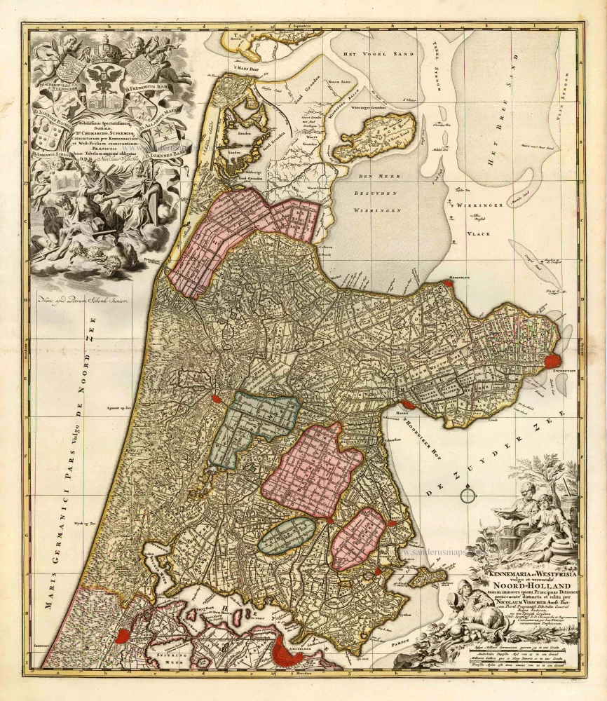 Kennemaria et Westfrisia vulgo et vernaculé Noord-Holland.