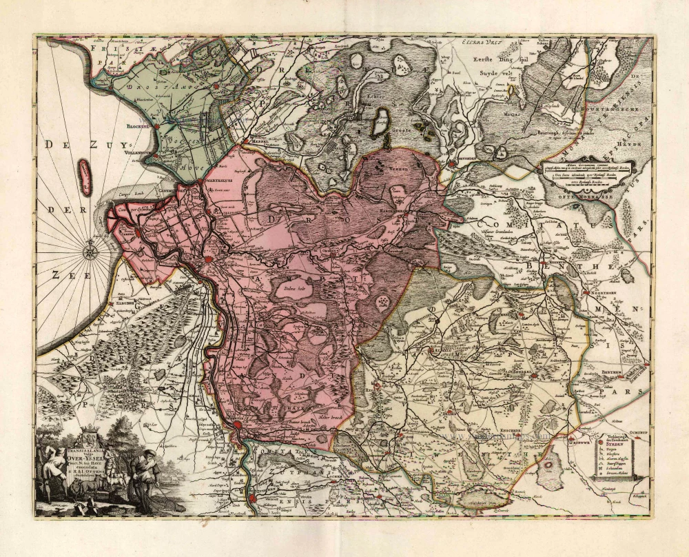 Transisalania Vulgo Over-Yssel.