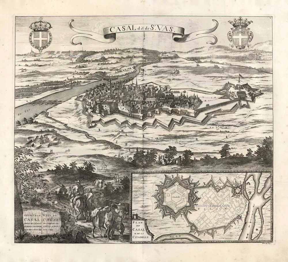 Casal - Piedmont, by Dumont Jean.