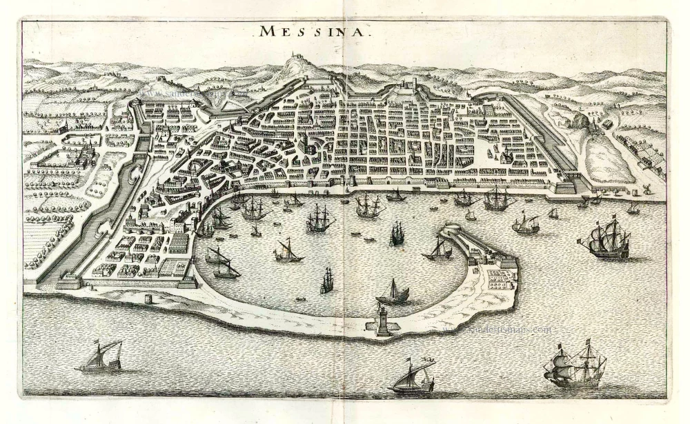 Messina, by M. Merian.