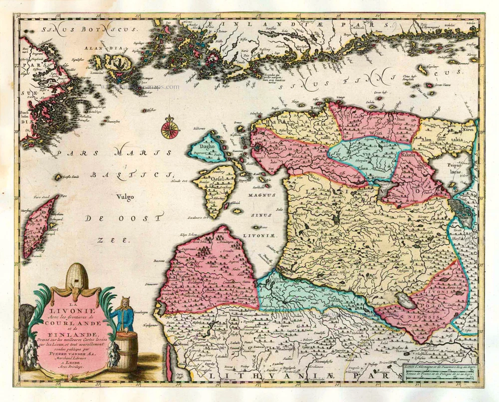 Livonia by Pieter van der Aa.
