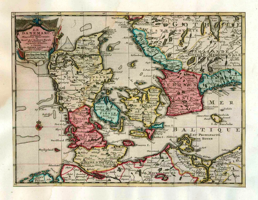 Denmark, by Pieter van der Aa 