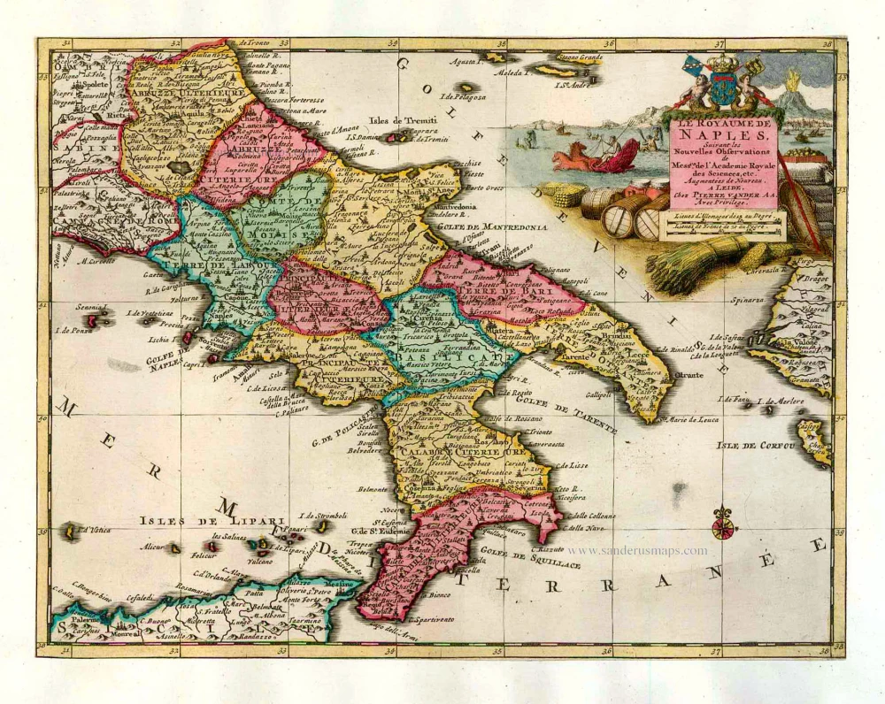 Naples, by P. Van der Aa.,